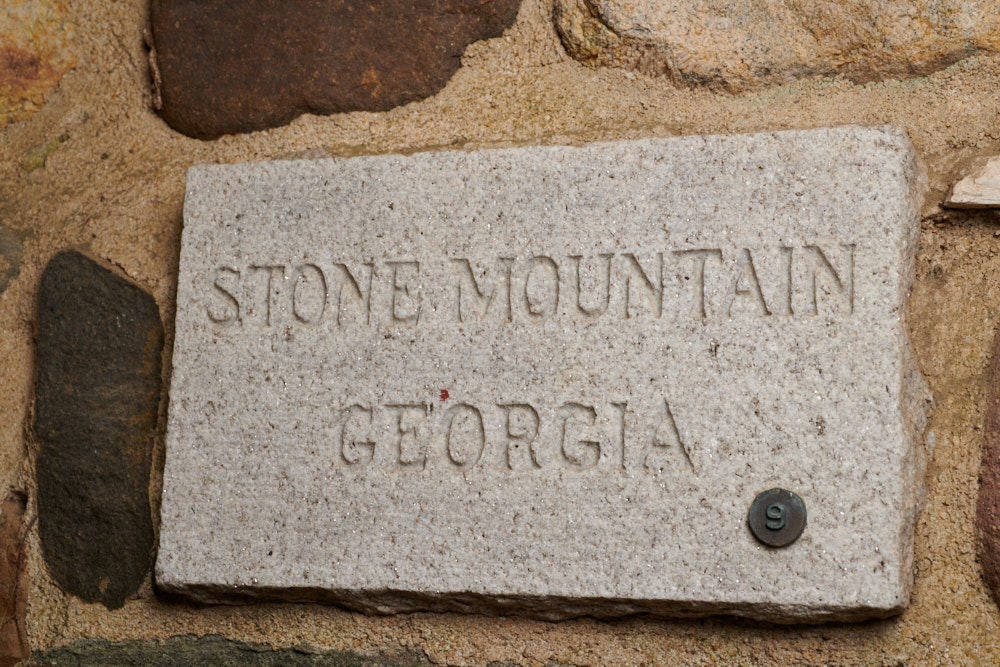 Specimen stone for Georgia.