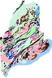 Geo Map of Maine