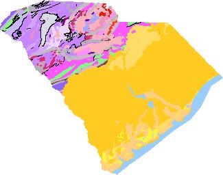 Geol Map South Carolina.