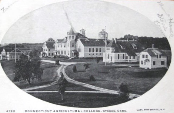 Postcard of the Ag School.