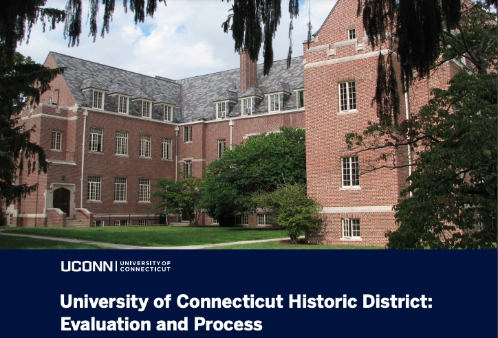 Document for UConn's Historic District.
